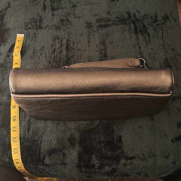 Tory Burch Gun-Metal Large Shoulder Bag/Purse - Picture 7 of 11